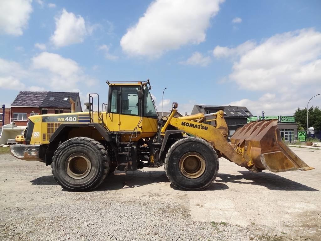 Komatsu WA 480-6 Pás carregadoras de rodas