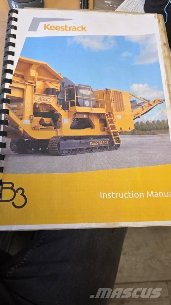 Keestrack B 3 Britadores móveis