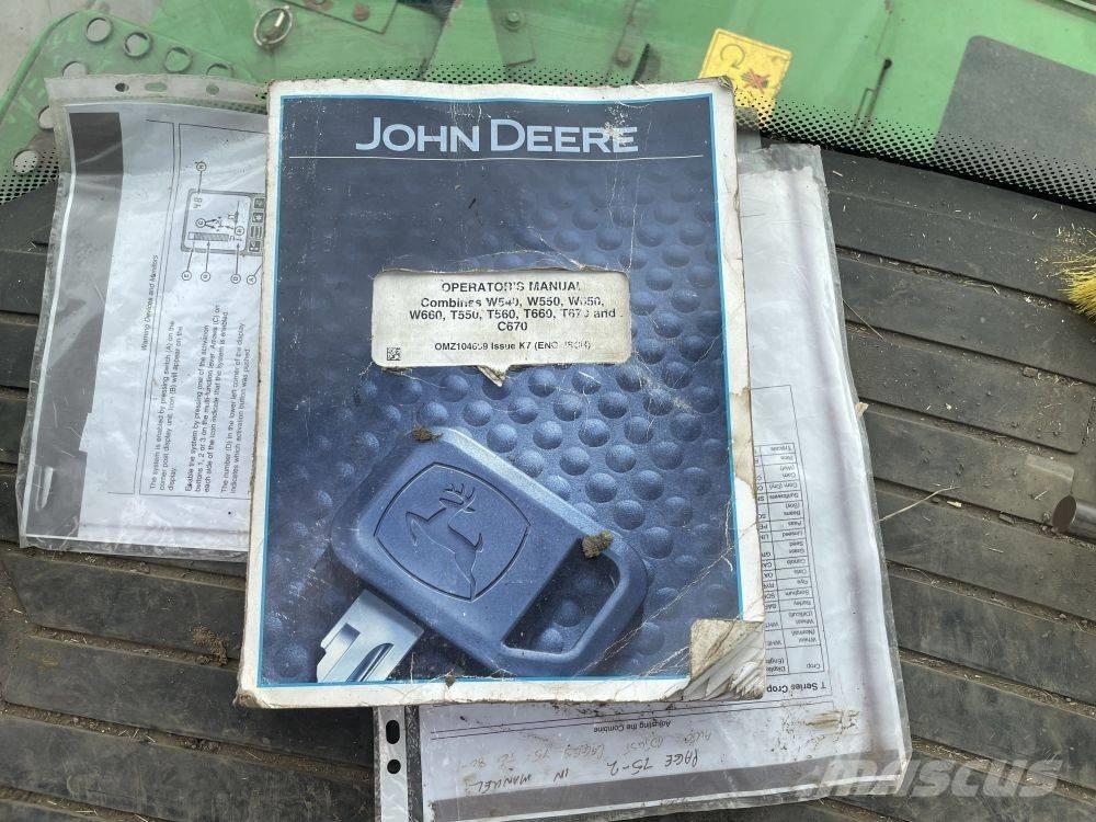 John Deere T 550 Ceifeiras debulhadoras
