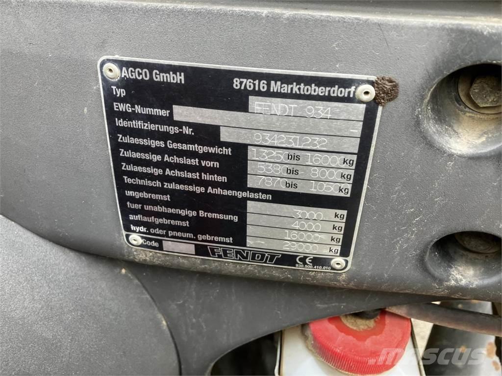 Fendt 936 Vario Tratores Agrícolas usados
