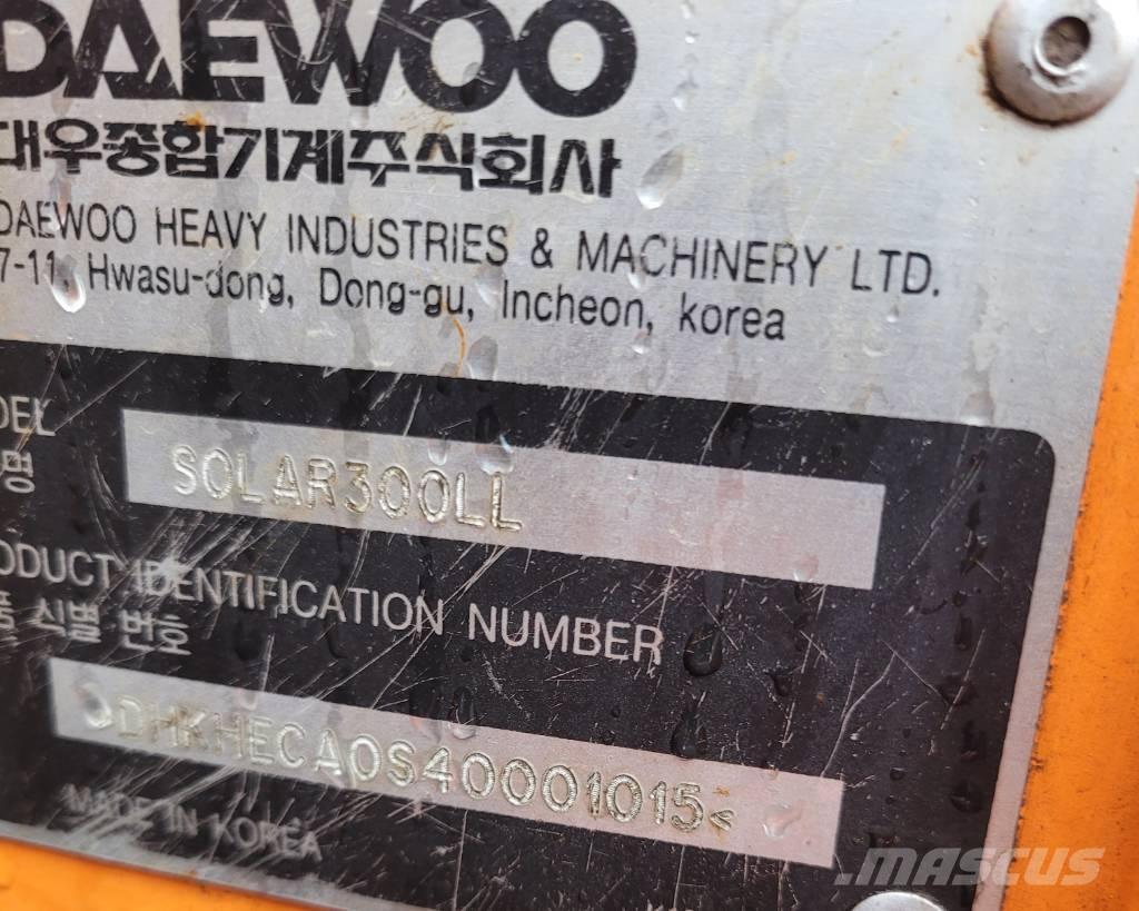Daewoo Solar 300 LL Escavadoras florestais