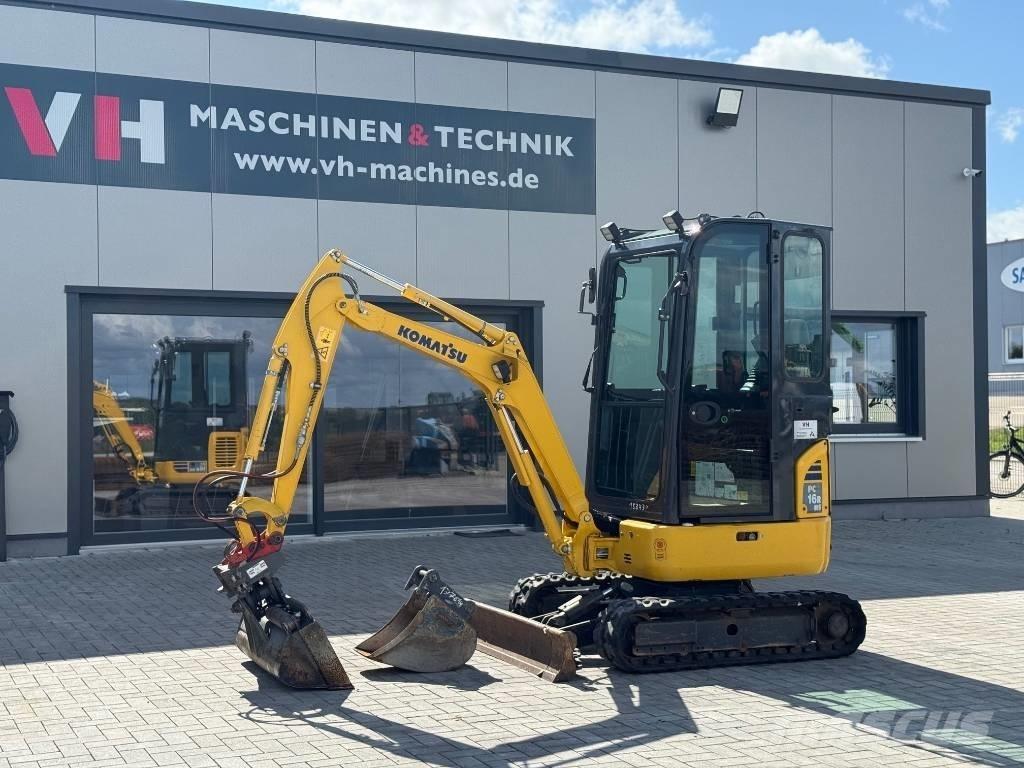 Komatsu PC 16 R-3HS Mini Escavadoras <7t