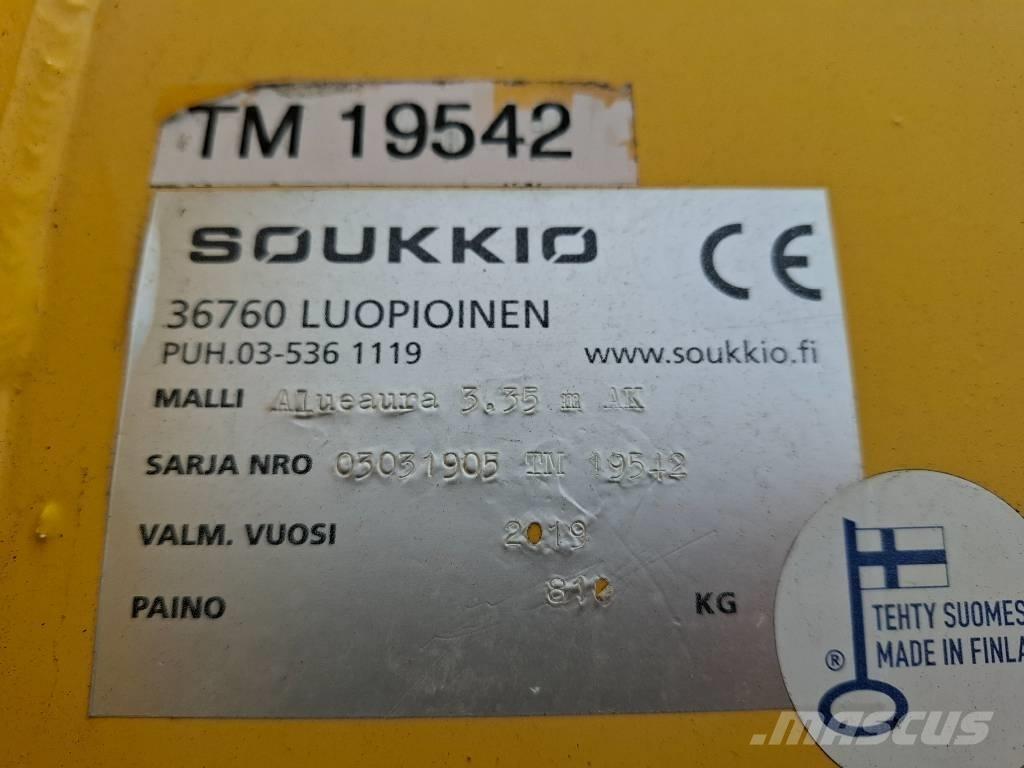 Soukkio AK 3400 Lâminas de neve e arados