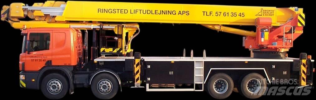 Bronto S55HDT Plataformas aéreas montadas em camião