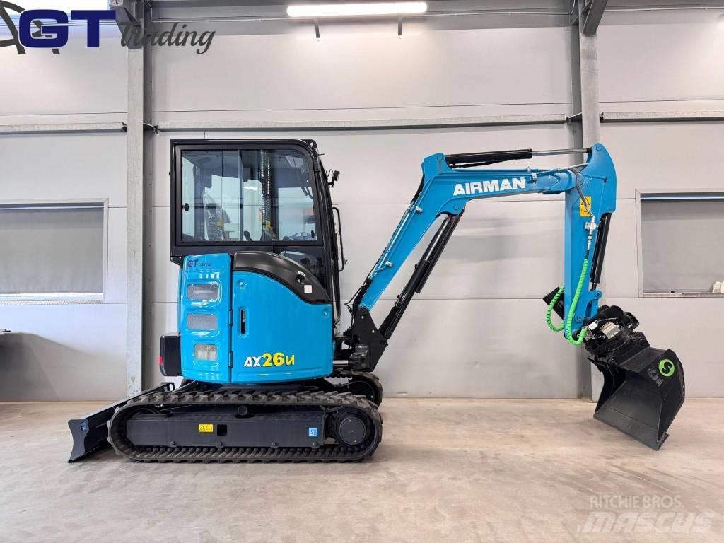 Airman AX 26 U-7 Mini Escavadoras <7t
