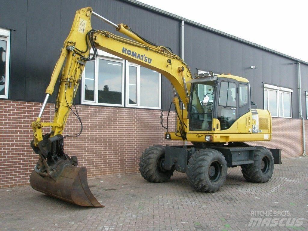 Komatsu PW140-7 Escavadoras de rodas