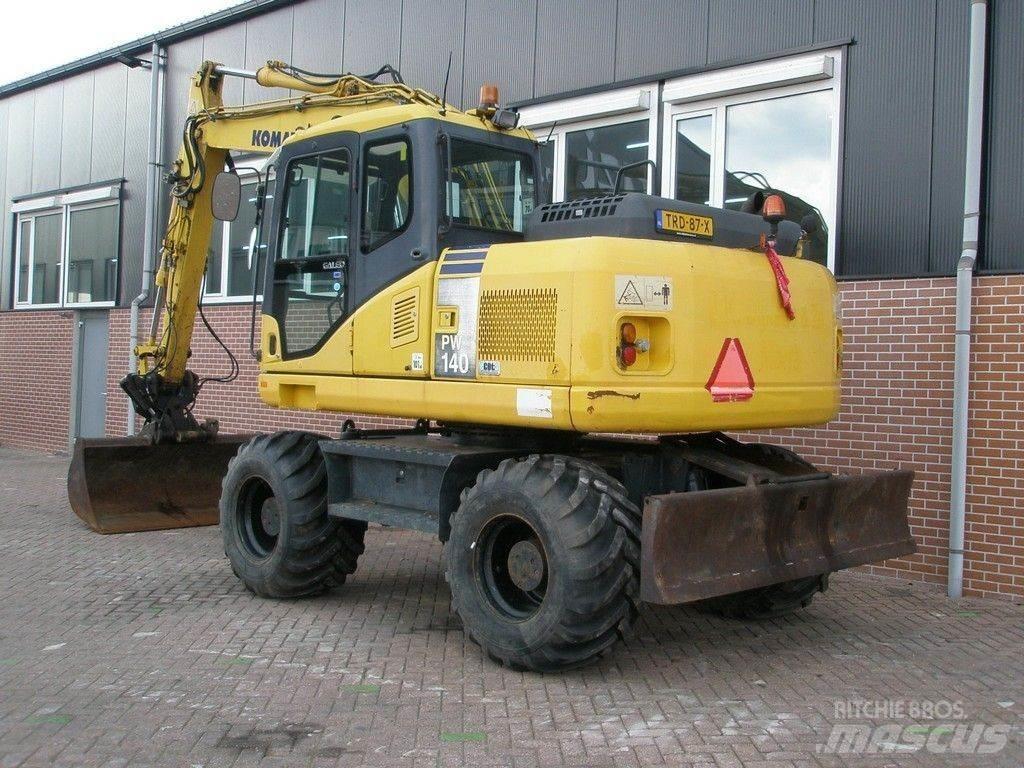 Komatsu PW140-7 Escavadoras de rodas