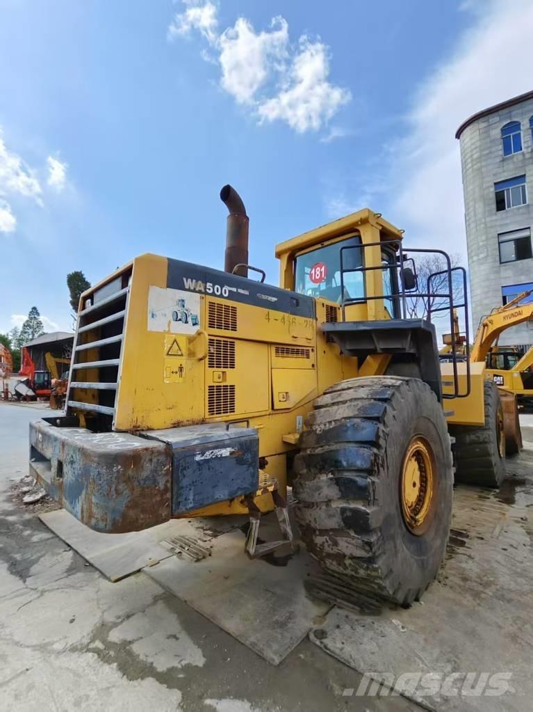 Komatsu WA 500 Pás carregadoras de rodas