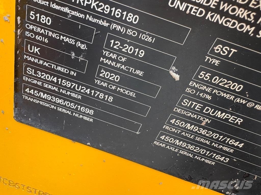 JCB 6 ST Dumpers de obras