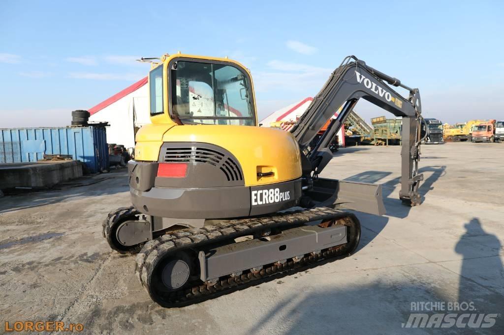 Volvo ECR 88 PLUS Escavadoras Midi 7t - 12t