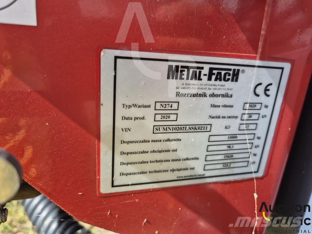 Metal-Fach N274 Espalhadores de estrume