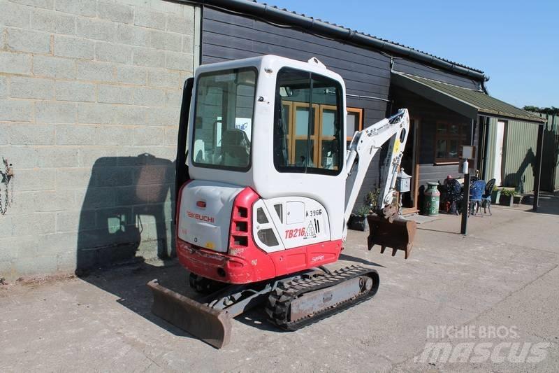 Takeuchi TB216 Mini Escavadoras <7t