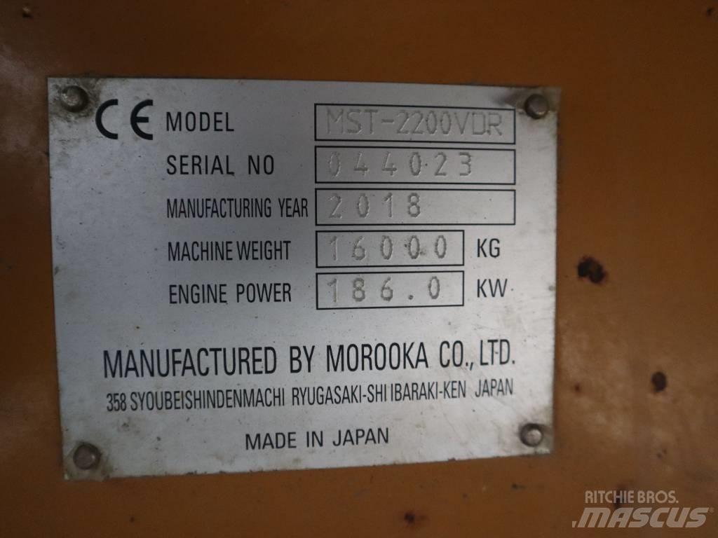 Morooka MST 2200 VDR Dumpers de lagartas