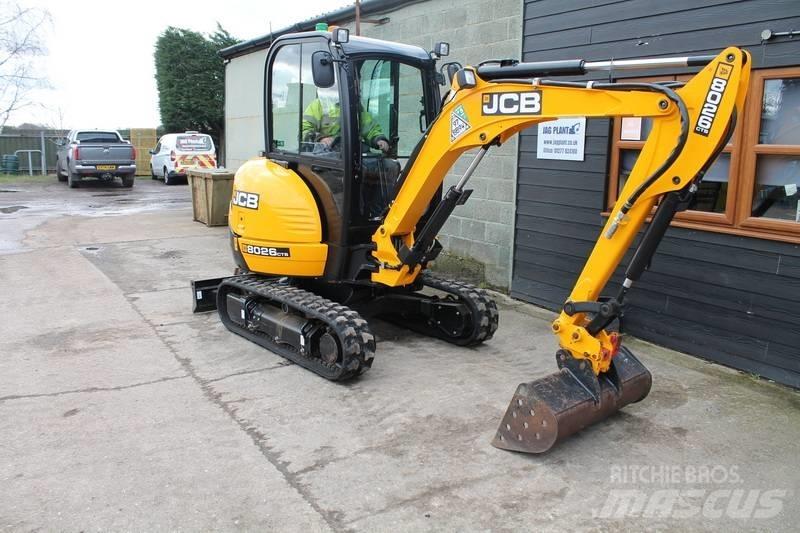 JCB 8026 CTS Mini Escavadoras <7t