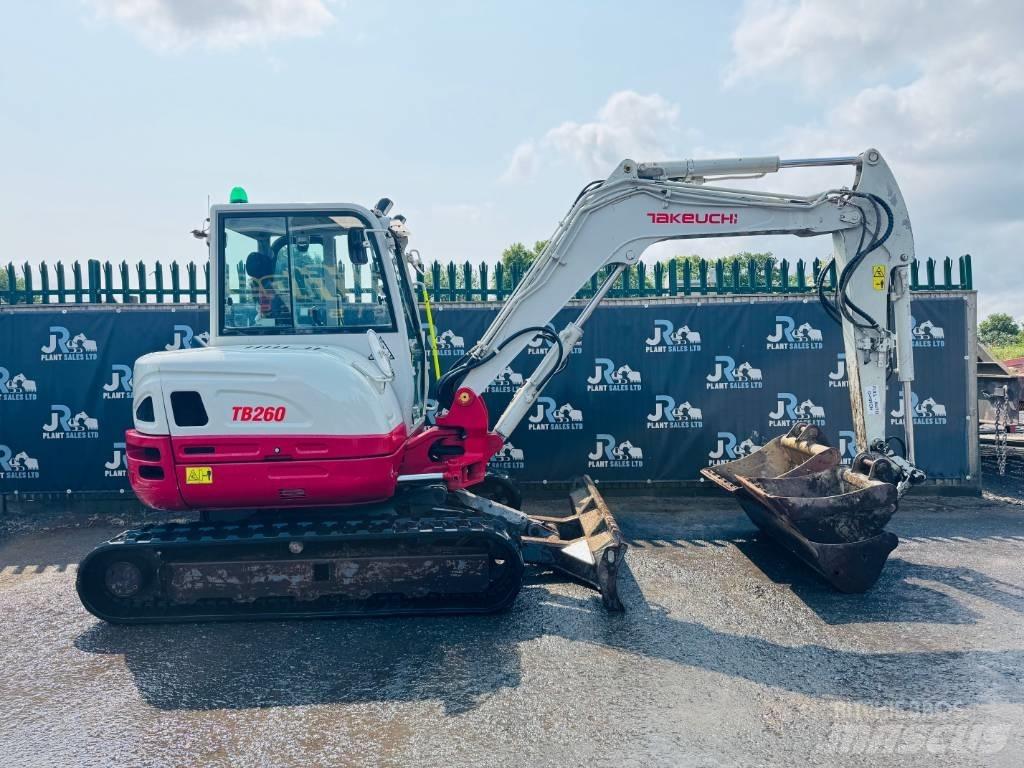 Takeuchi TB 260 Mini Escavadoras <7t