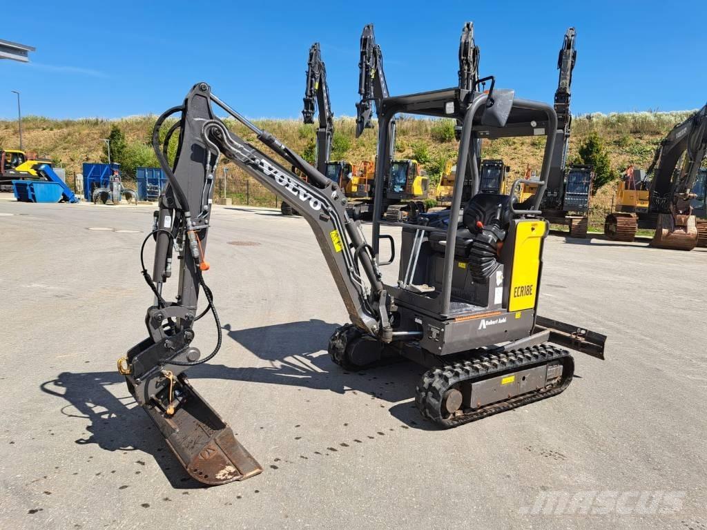Volvo ECR 18 E Mini Escavadoras <7t