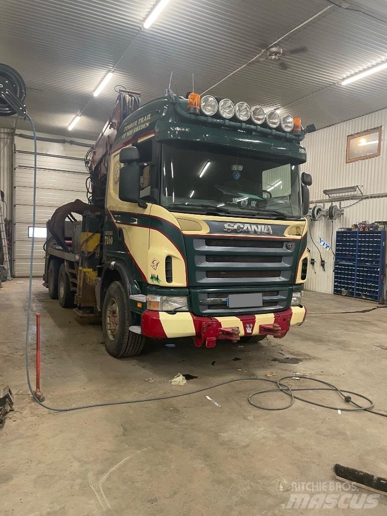 Scania G 420CB Camiões grua