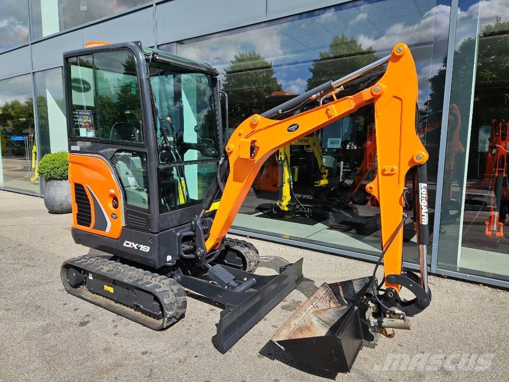 Doosan DX 19 Mini Escavadoras <7t