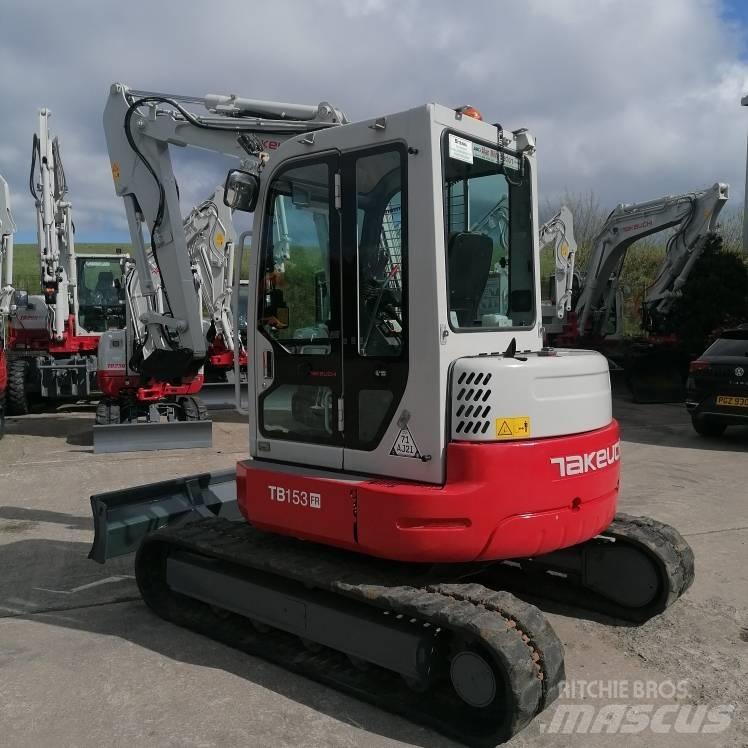 Takeuchi TB153FR Mini Escavadoras <7t