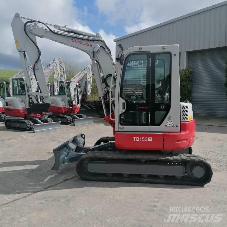 Takeuchi TB153FR Mini Escavadoras <7t