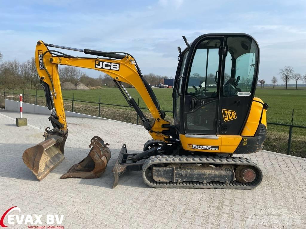 JCB 8026 CTS Mini Escavadoras <7t
