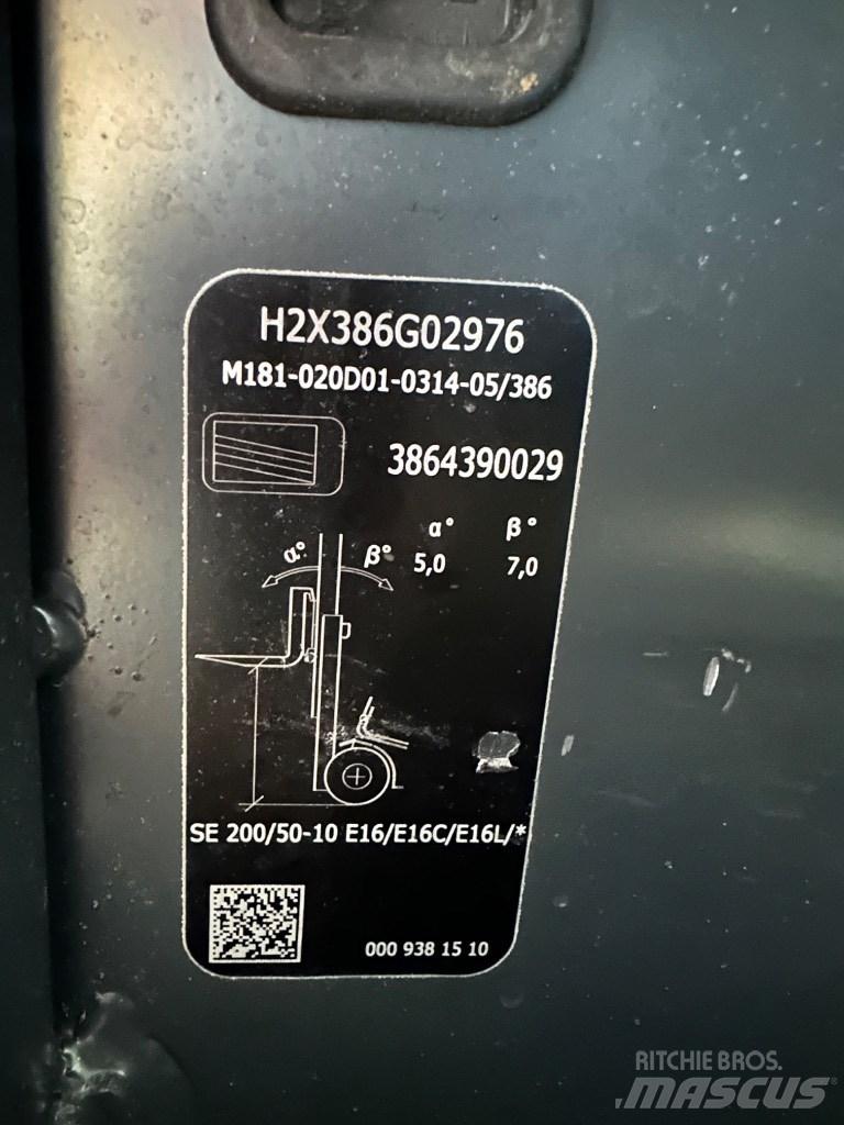 Linde E20L-02 Empilhadores eléctricos