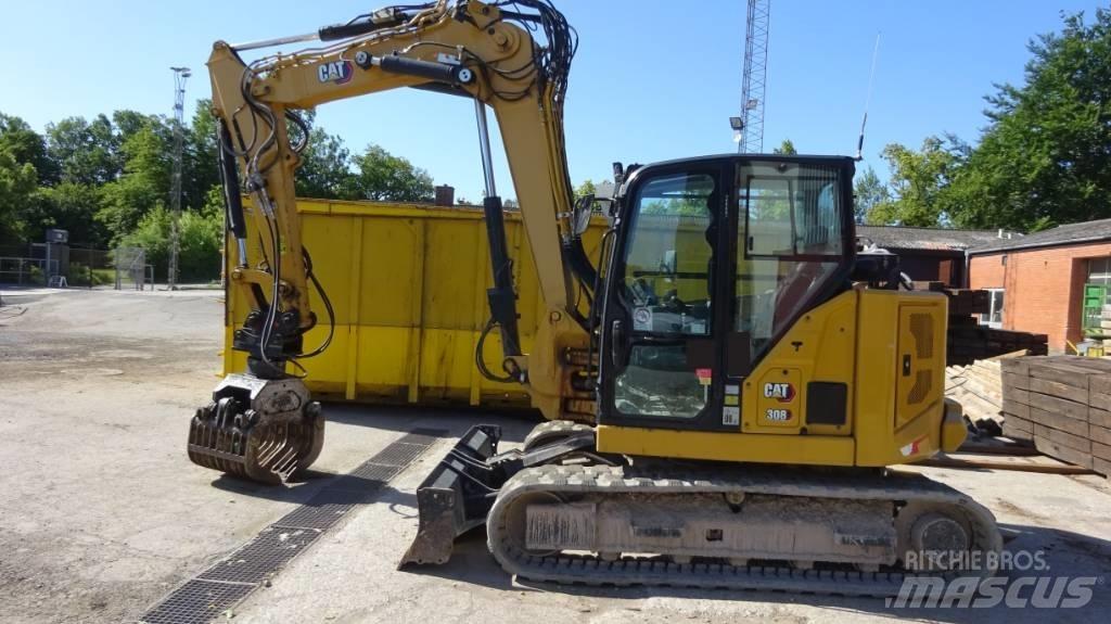 CAT 308 CR Escavadoras Midi 7t - 12t