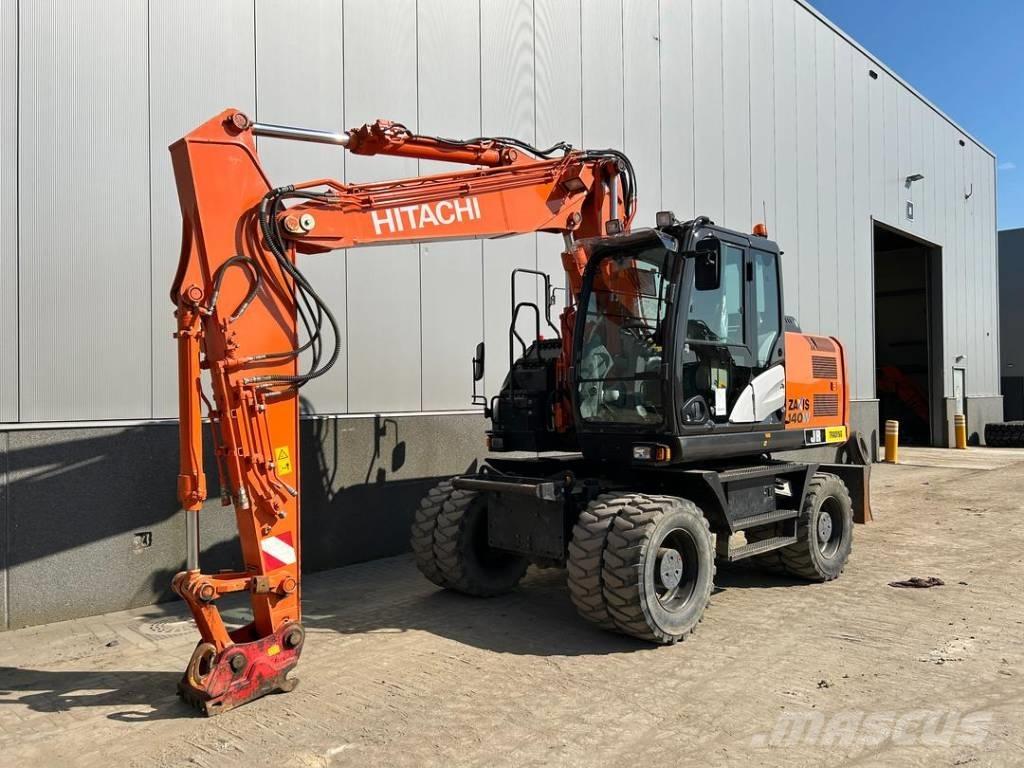 Hitachi ZX 140 W-5B Escavadoras de rodas