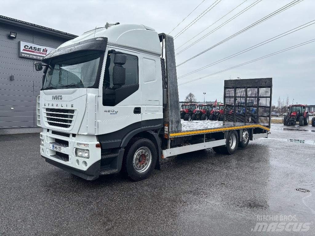 Iveco Stralis 420 Camiões estrado/caixa aberta