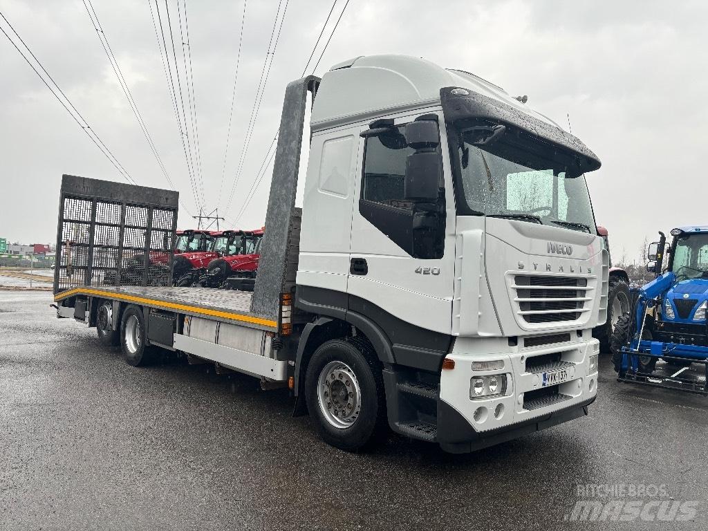 Iveco Stralis 420 Camiões estrado/caixa aberta