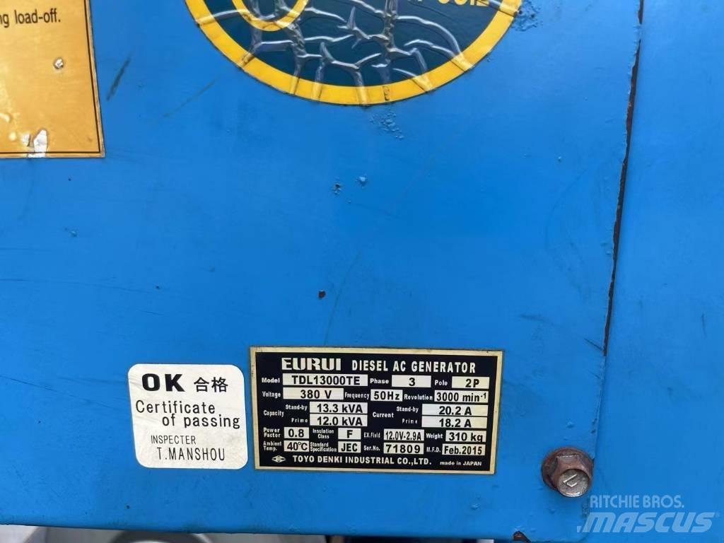 Yanmar 12KVA Geradores Diesel
