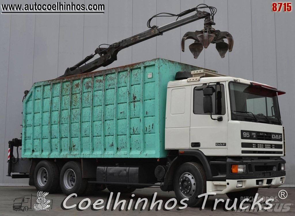 DAF 95Ati 380 Camiões estrado/caixa aberta