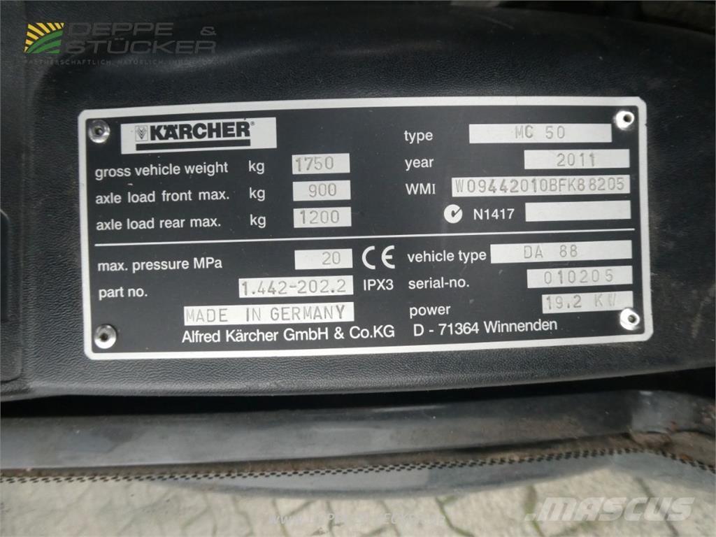 Kärcher MC 50 Varredoras