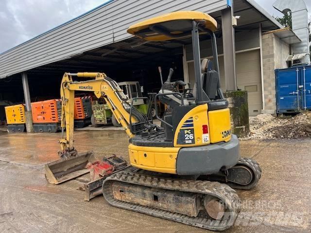 Komatsu PC 26 MR-3 Mini Escavadoras <7t