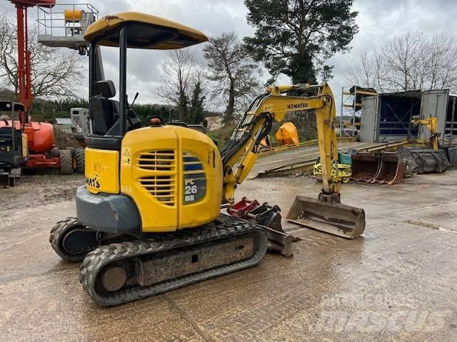 Komatsu PC 26 MR-3 Mini Escavadoras <7t