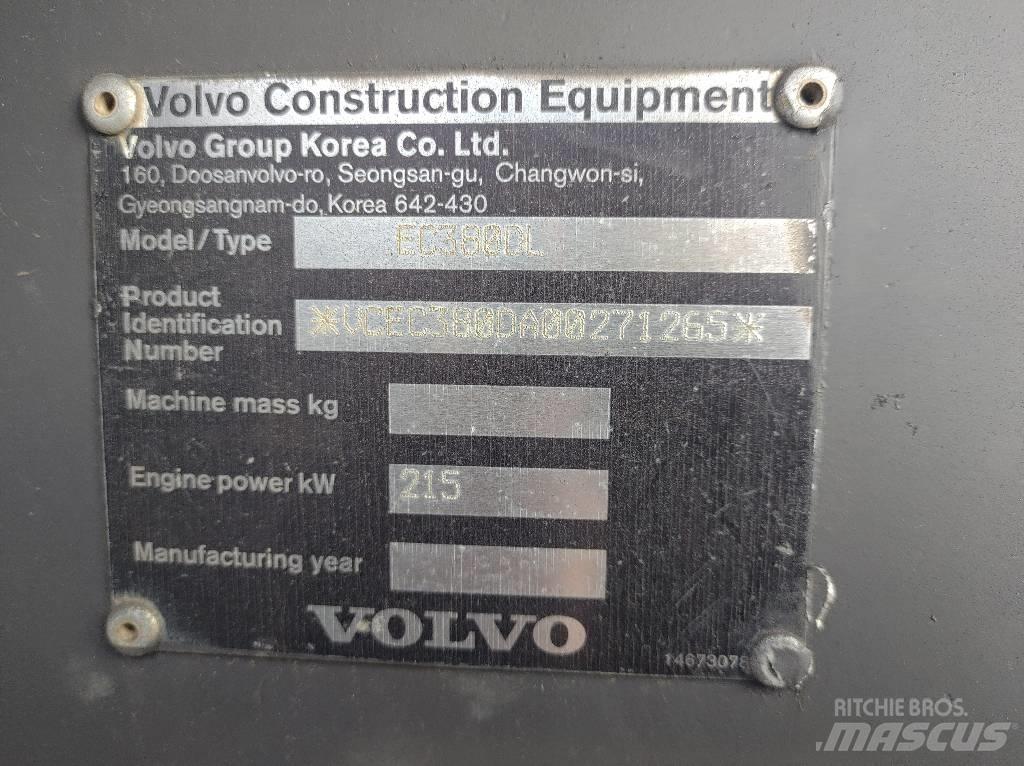 Volvo EC380DL Escavadoras de rastos