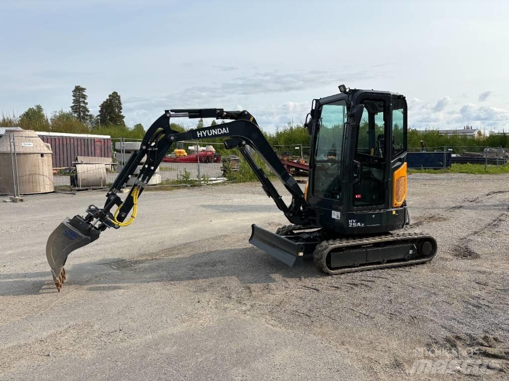 Hyundai HX 25 AZ Mini Escavadoras <7t