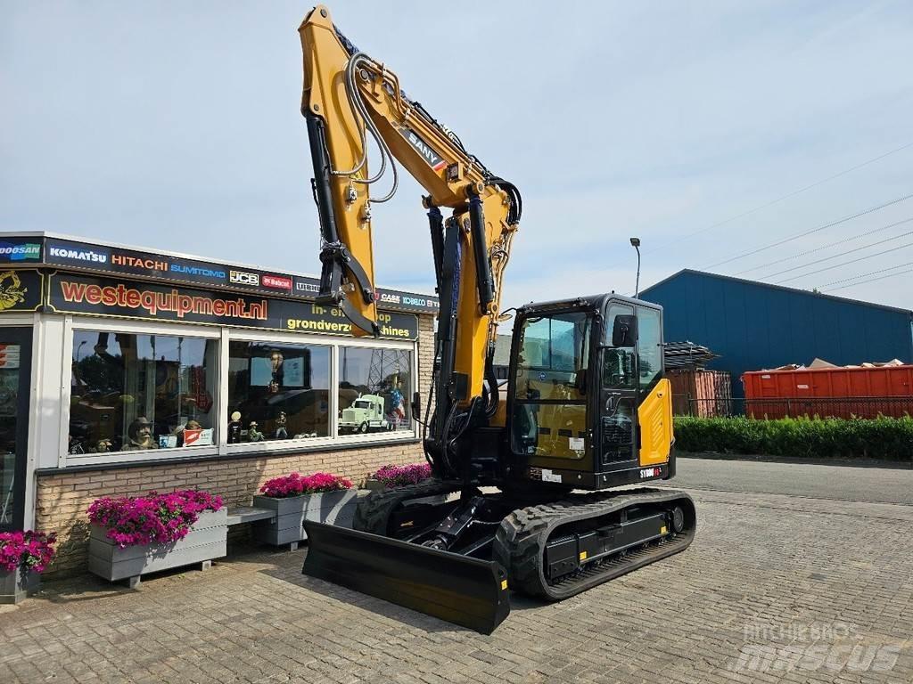 Sany SY80U Escavadoras Midi 7t - 12t