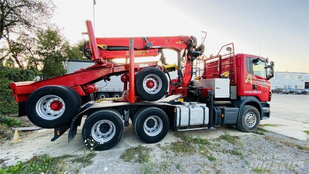 Scania R500 Camiões de transporte de troncos