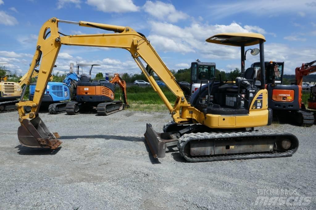 Komatsu PC 55 MR-3 Mini Escavadoras <7t