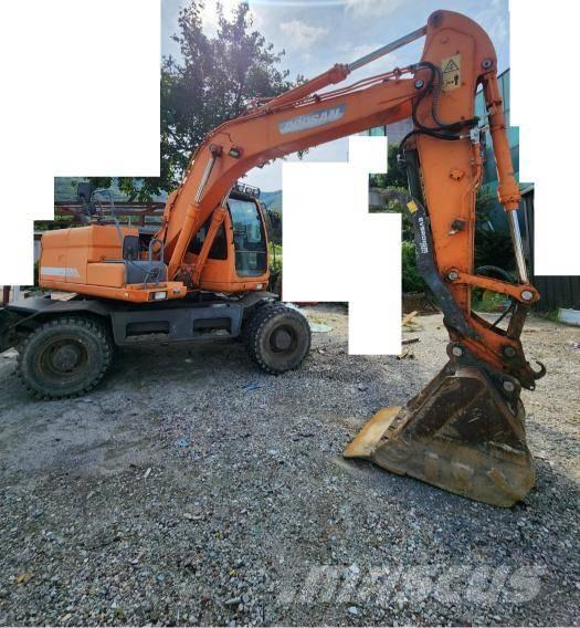 Doosan DX 140 W Escavadoras de rodas