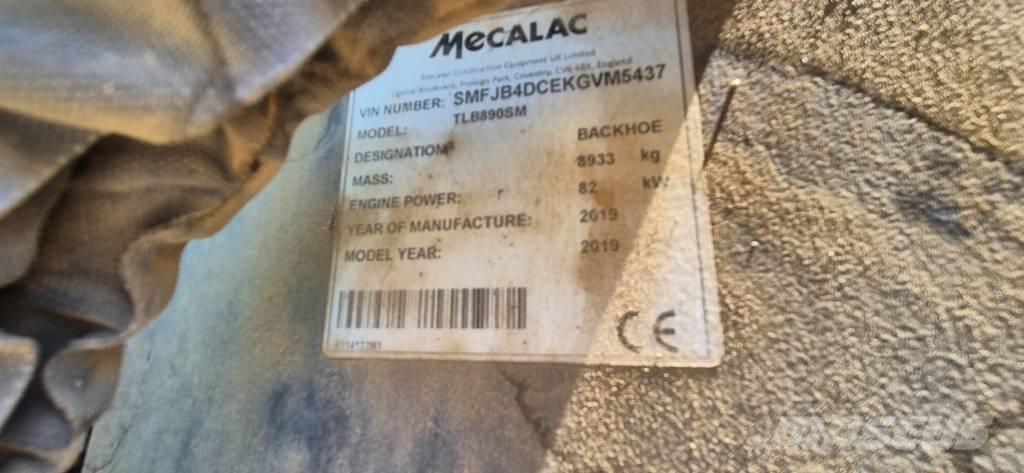 Mecalac TLB 890 Retroescavadoras