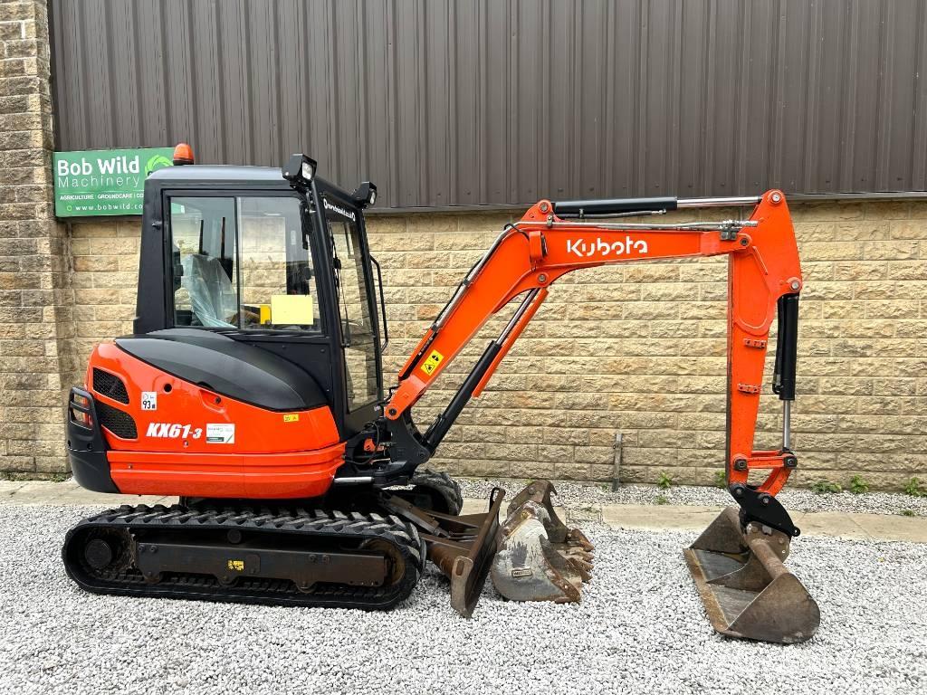 Kubota KX61-3 Mini Escavadoras <7t
