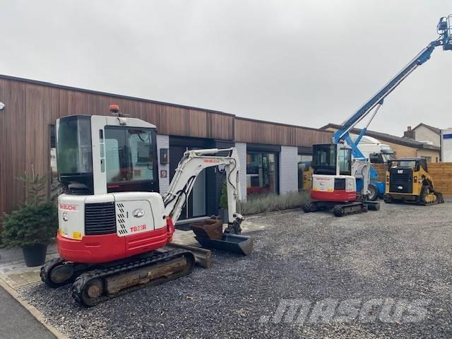 Takeuchi TB 23 R Mini Escavadoras <7t
