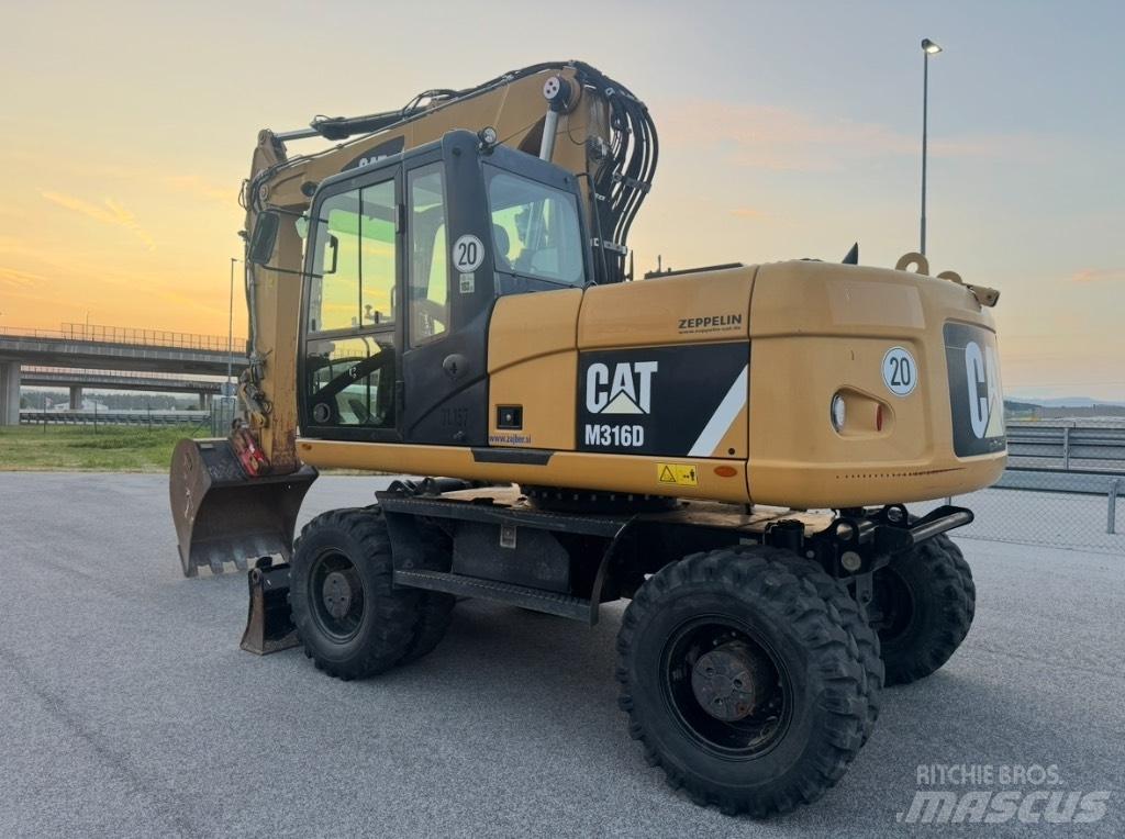 CAT M 316 D Escavadoras de rodas