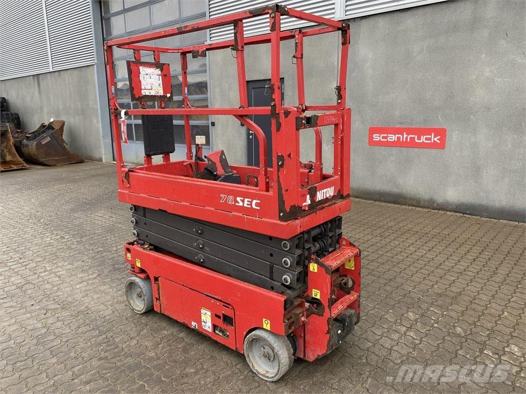 Manitou 78SEC Elevadores de tesoura