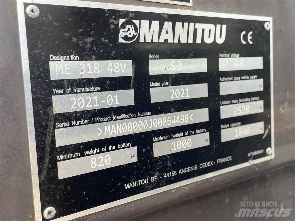 Manitou ME318 Empilhadores eléctricos