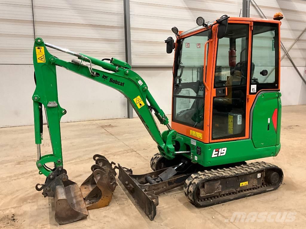 Bobcat E 19 Mini Escavadoras <7t