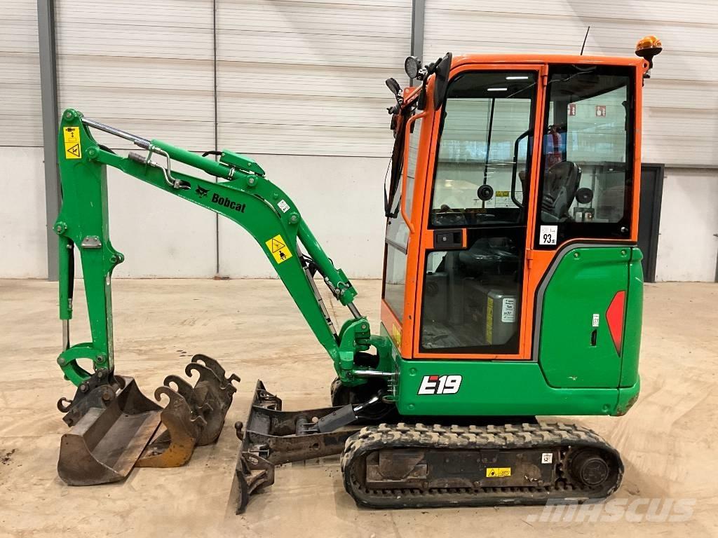 Bobcat E 19 Mini Escavadoras <7t