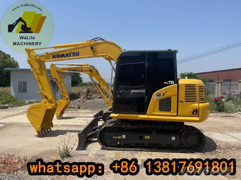Komatsu PC 70-8 Mini Escavadoras <7t